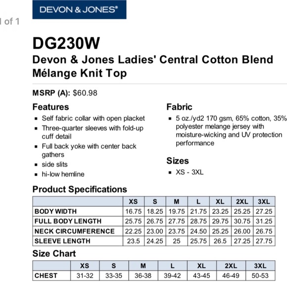 🌟Cotton Blend Melange Knit Top - Picture 6 of 6